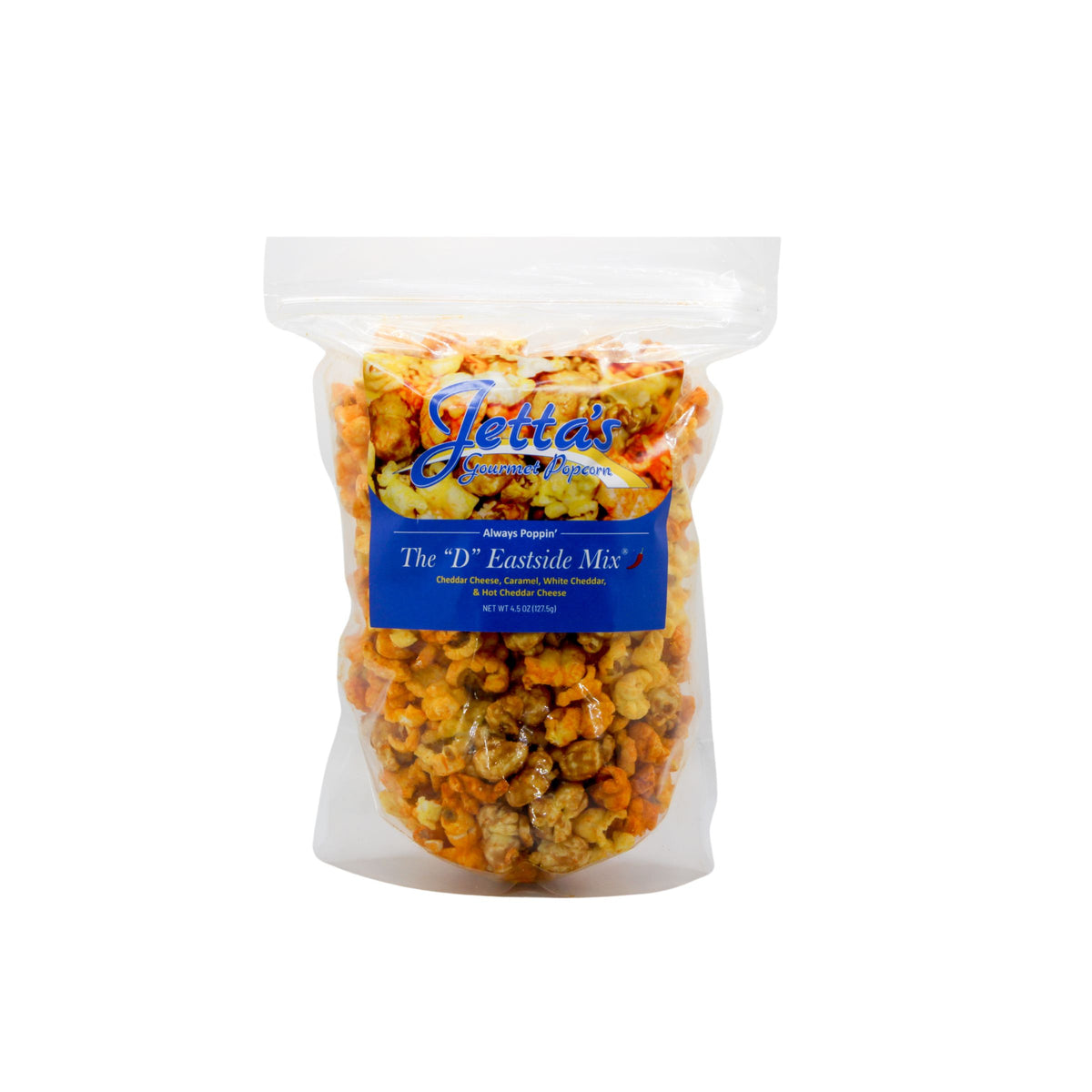 The “D” | Eastside Mix – Jetta's Gourmet Popcorn