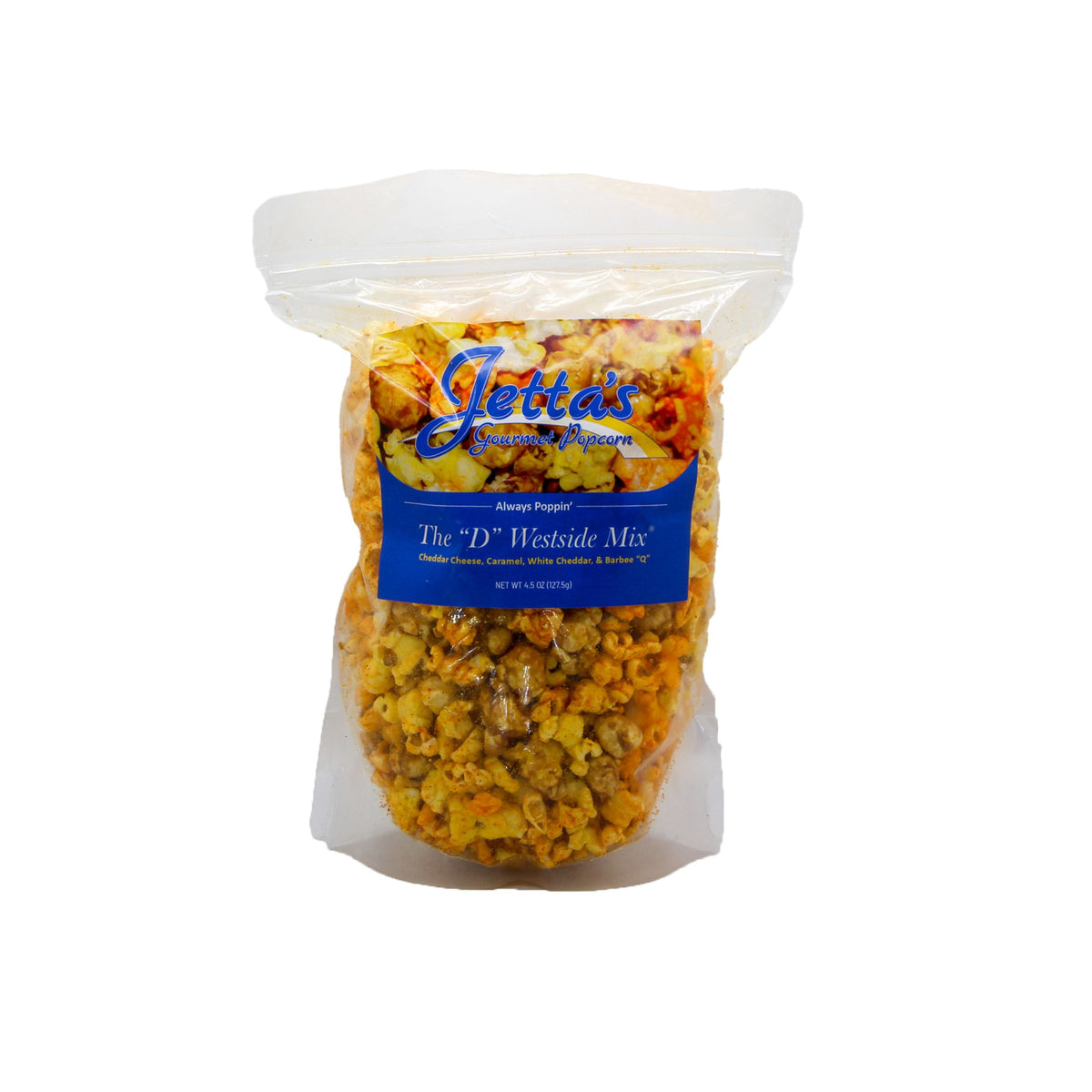 The “D” | Westside Mix – Jetta's Gourmet Popcorn