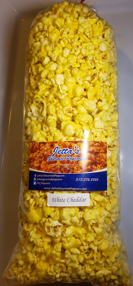 White Cheddar – Jetta's Gourmet Popcorn